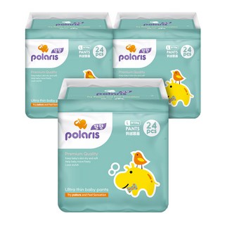 폴라리스팡팡 울트라씬 팬티형 기저귀 남여공용, 대형(L), 72매