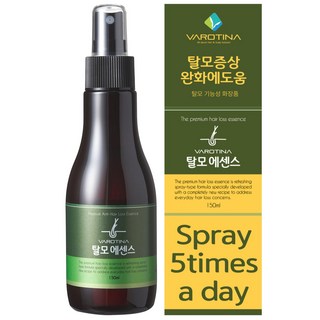 정제수0.1% 바로티나 탈모에센스 87.9% 고농축 AI 두피앰플 탈모증상완화 토너 토닉 영양제, 1개, 150ml