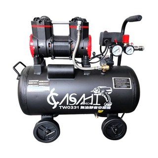 ASAHI TW0331快速型無油式空壓機，輕巧便攜，低噪音，多用途適用, 1套