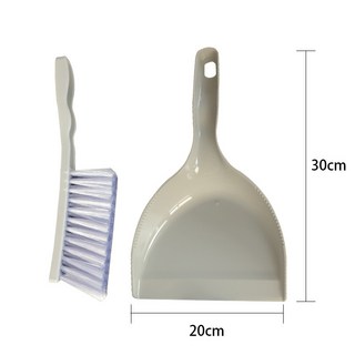 家用迷你小掃把簸箕套裝 組閤桌麵清掃小掃帚掃桌子 鍵盤灰塵清潔刷, 1個, 1個掛鈎【只發一個掛鈎】