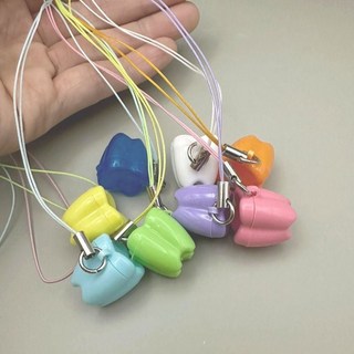 유치 치아 보관함 목걸이 치과 아이 첫니 기념품, 하늘