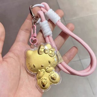 999순금 키티 행운고양이 짱구 시로 휴대폰줄 키링 가방장식 선물용