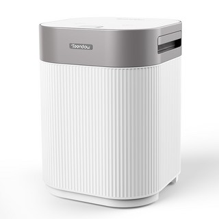 [2025년형] Teendow 음식물 처리기 UV 살균등 장착 BLDC 음식물 쓰레기 처리기 + 활성탄 필터 2L FD-E0154, 흰색