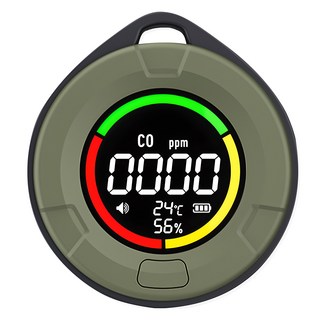 Camp365 磁鐵可拆卸便攜式露營零首席執行官一氧化碳警報器, 1個, 卡其色