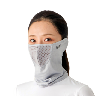 얼굴 햇빛가리개 스포츠 A형 마스크, A-4 유광 그레이