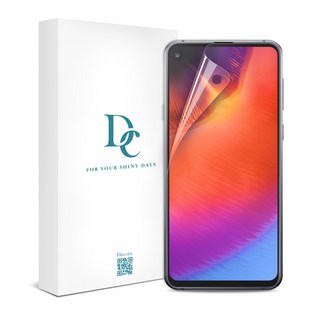 다이아큐브 4H 유리 하드코팅 PET EPU Thin 엣지 풀커버 액정보호필름, 3매입