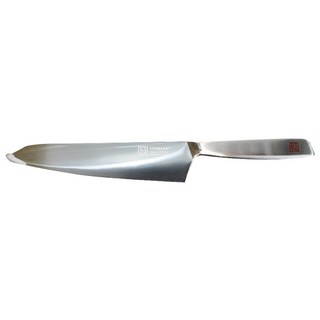 KEEMAKE 日本極 高碳鋼 輕巧極緻一體構造 牛刀包丁 20.3cm, 1支, Stainless Steel