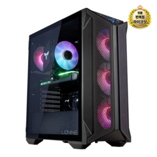 주연테크 리오나인 터보 게이밍 데스크탑 CG237F47TP (i7-13700F WIN11 Pro SSD 512GB DDR5 16GB RTX4070Ti), 기본형
