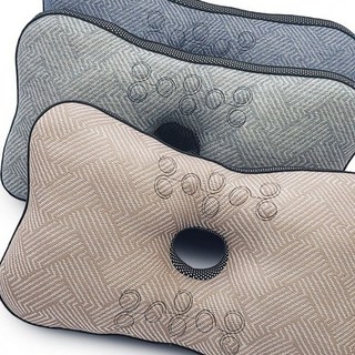 자석 경추베개 목받침 도넛형 자세교정 숙면 목디스크, 1개, 브라운