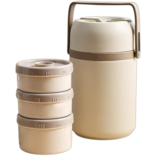 코코리브 시그니처 보온도시락, 1개, 베이지