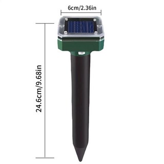 초음파 고양이 구동 외부 여행 캠핑을위한 골목 스테이크 태양열 장치 제어 방지