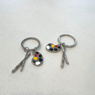 팔레트 미술용품 키링 키홀더 열쇠고리, 상세페이지 참조, 상세페이지 참조, 상세페이지 참조