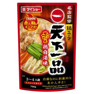 DAISHO 大逸昌 天下一品 紅色雞白湯風味火鍋湯底 即食型, 1個, 700g