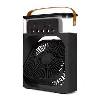 【好物優選Top1】台灣現貨 一年 冷氣扇 移動空調 降溫神器 迷你冷風扇 移動式水冷氣 降溫風扇 水冷扇 霧水冷扇 噴, 1個, 黑色