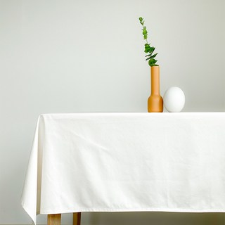 대성섬유 광목 테이블보, 백아이보리, 220x 150cm, 1개