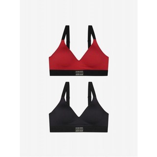 휠라 언더웨어 휠라 뉴헤리티지 라벨포인트 밴딩 브라 2종 택1 (FI4BAG1441F_2SKU)