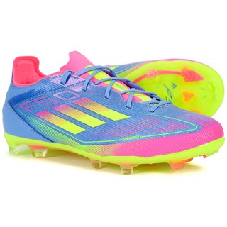 아디다스 주니어 축구화 F50 엘리트 FG 천연잔디용 형광-블루-핑크