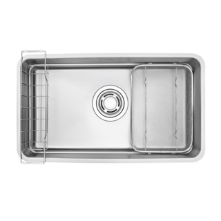 백조씽크 깜뽀르떼 Caimforte 깜뽀르테 850L(1.5T) 엠보 코팅 싱크볼 수세미망 메쉬망 배수구 세트, 1개