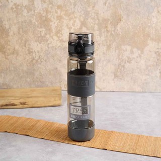 太和工房 TR55運動水壺700ml，安全材質，輕巧便攜，時尚設計，多色可選, 灰色, 700ml, 1個