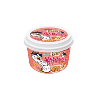 로제불닭납작당면 큰컵 로제당면, 6개