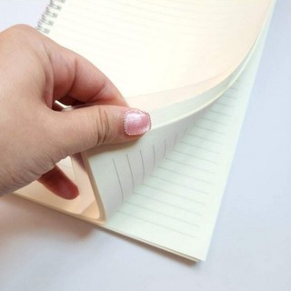 글씨교정 원고지 영어단어장 A4 반투명 커버 줄 노트, 1개, 상세페이지 참조