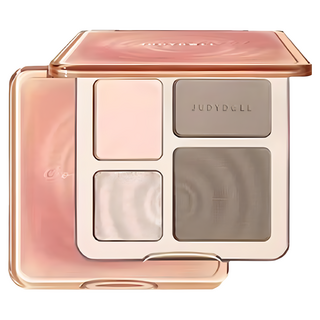 橘朵修容高光盤 A327 修容盤 高光盤 打亮盤 眼影盤 綜合盤, 波影盤, 1個