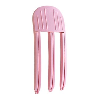 髮根立體蓬鬆夾 韓國髮根夾 瀏海蓬鬆夾, 1個, 粉
