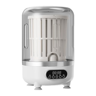 迷你洗衣杯 全自動內衣褲洗衣機 3L容量 藍光抑菌, 白色, MC116無線迷你洗衣機