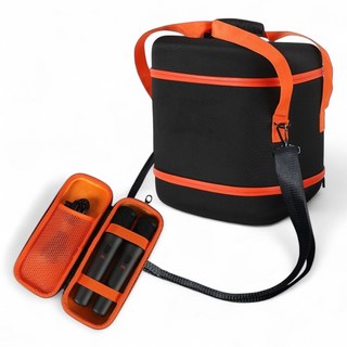 JBL PARTYBOX ENCORE 2 전용 하드쉘 케이스 + 마이크 케이스 파우치 가방