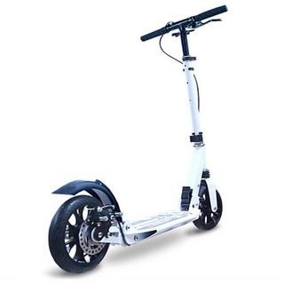 오르고 킥보드 초등학생 성인 접이식 led, V2화이트(기본형), 1개