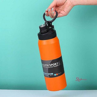 텀블러 보온 스텐 스포츠 스트랩 손잡이 대용량 보냉 아웃도어 운동 휴대용 헬스 유스ldv943, SBD_유스 스포츠 텀블러 600ml 그린