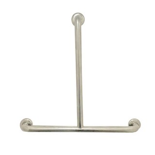 【海夫】斜坡板專家 304不鏽鋼 倒T型 安全扶手 管徑31.8mm/38.1mm (ST-318/ST-381), 1個, ST-381-6012