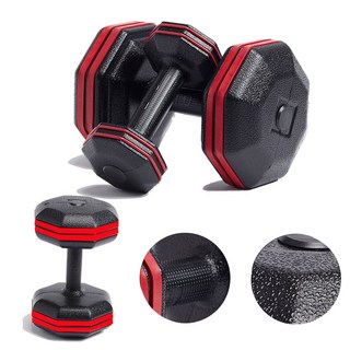 레드라인 팔각 덤벨 아령 2개, 5kg