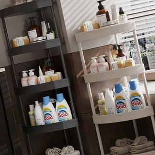 욕실 코너선반 5단 다용도 화장실 수납 정리대 튼튼한 샴푸선반 코너랙, 1개, 5단 블랙