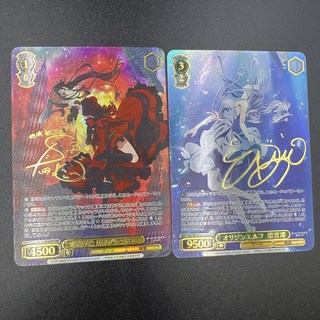 適暢專營 約會大作戰 時崎狂三 崇宮澪 命運的對決 DIY燙金收藏閃卡 一對, 命運對決