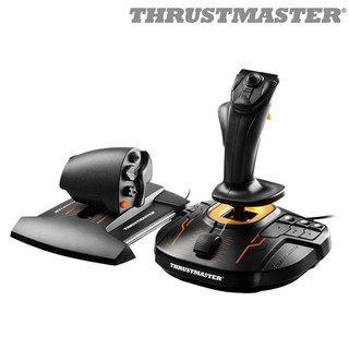 트러스트마스터 비행조이스틱 + 쓰로틀 패키지 [PC 지원], 1세트, T-16000M + TWCS