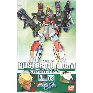 暴風鋼彈 TV版 1/100 GAT-X103 BUSTER GUNDAM, 1個