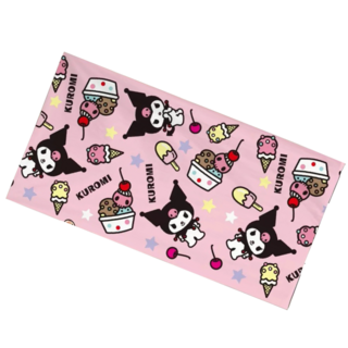 酷洛米浴巾 70x140cm 可愛卡通造型，柔軟吸水，居家旅行必備, 多色混合, 1個