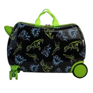 多功能兒童騎行行李箱卡通萬向輪多色可選現貨速發可坐可騎兒童旅行必備