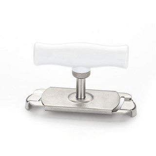 Qing Rei 多功能開罐器 擰蓋器 適用2.5-9.5公分瓶蓋 加厚不鏽鋼防滑設計 輕鬆省力開罐, 1個, 1個