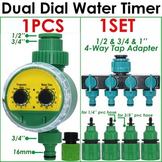 배관 KESLA-스마트 밸브 LCD 디스플레이 급수 타이머 자동 전자 컨트롤러 1/2 3/4 인치 홈 가든 드립 관개, 없음, 1개