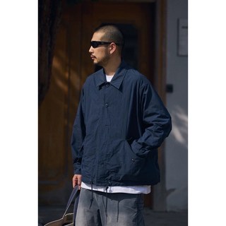 夏季防曬教練夾克 寬鬆外套 翻領潮流街頭百搭簡約 NY STUDIO