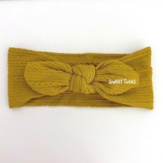 Sweet Twins 台灣現貨 柔軟激推 提花兔耳朵寶寶髮帶 寶寶髮飾 寶寶頭帶 嬰兒髮帶