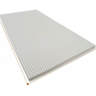 班尼斯 70X130x5cm 鑽石切片天然嬰兒乳膠床墊推薦(高密度85高純度95), 乳白色, 1張