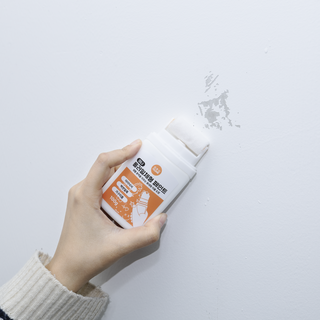 그로홈 롤러일체형 페인트 미니, 화이트, 1개, 100ml