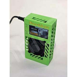 NerdAxe 礦機 中文顯示 600G 算力, 淺綠色外殼含主機