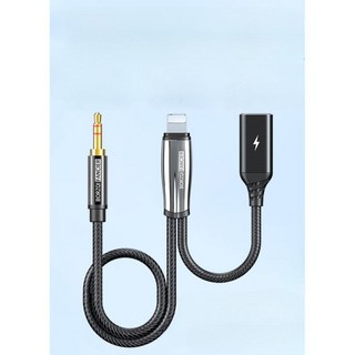 호환 35mm 오디오 변환기 케이블 어댑터 라이브 스트리밍용 USB 연결 녹음 및 충전 지원 젠더 변환 케이블 2-in-1 장치용, 1개, D_애플 8-14 3.5mmx2 충전 방송, 3.5mm