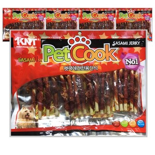 펫쿡 대용량 강아지육포 간식 300g x 5봉, z52, 5개