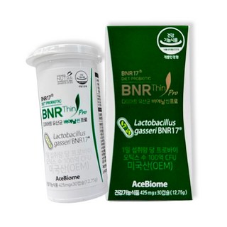 [비에날씬] BNR17 다이어트 유산균 비에날씬 프로, 1개, 30정