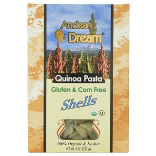Andean Dream 퀴노아 파스타 껍질 226.8g(8온스), Andean Dream 퀴노아 파스타 껍질 226.8g